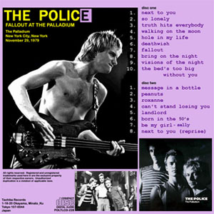 Disco Fallout At The Palladium de The Police