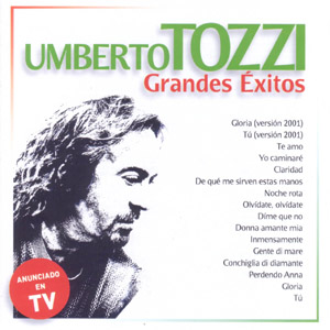 Disco Grandes Éxitos de Umberto Tozzi