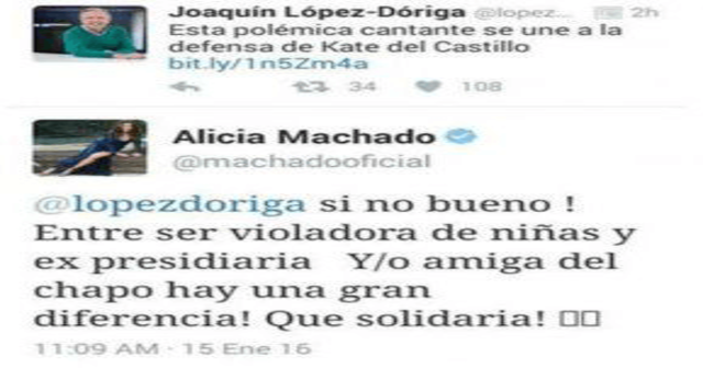Alicia Machado ataca a Gloria Trevi